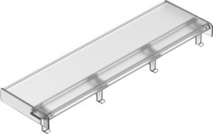 ASCF-H-L2-18V držák popisových štítku