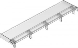 ASCF-H-L2-22V držák popisových štítku