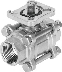 VZBE-3/8-T-63-T-2-F0304-V15V15 kulový kohout